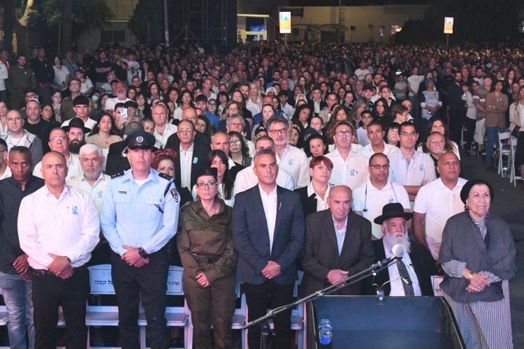 עצרת יום הזיכרון בטירת כרמל