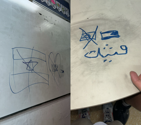 כתובות נגד מדינת ישראל בבית ספר זבולון המר